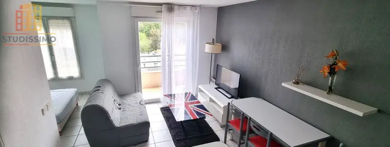 Studio 28m² Villeneuve-Loubet - Box, proche mer - Photo 1