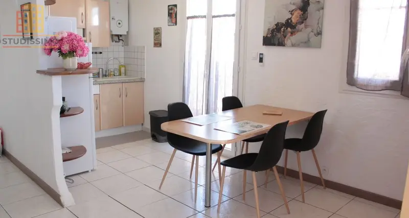 Studio 32m² Nice 06100 - Charmant, lumineux - Photo 1