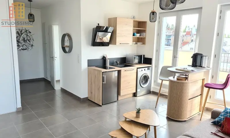 Studio 30m² Nantes centre - Rooftop, vue panoramique - Photo 16