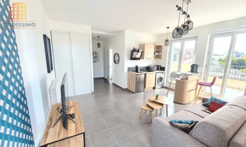 Studio 30m² Nantes centre - Rooftop, vue panoramique - Photo 13