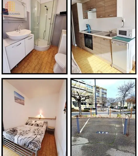 Studio 21m² Balaruc-les-Bains - Terrasse, parking privé - Photo 2