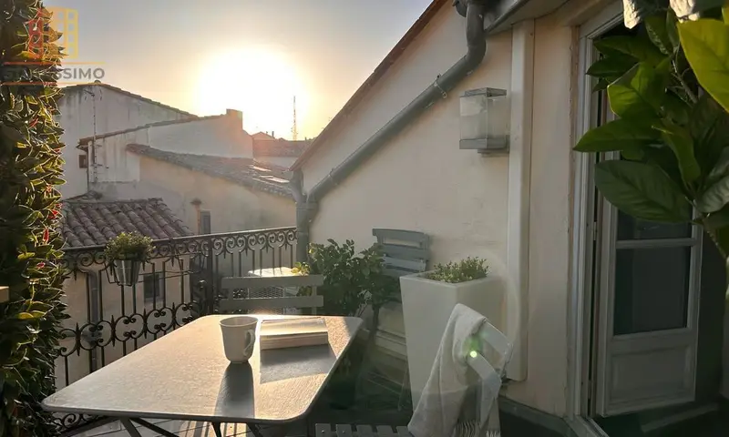 Studio 25m² Montpellier Écusson - Loggia, terrasse privée - Photo 7