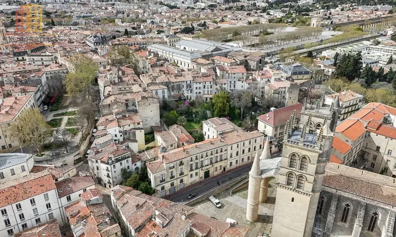 Studio 25m² Montpellier Écusson - Loggia, terrasse privée - Photo 1