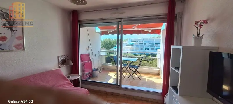 Studio 18m² La Grande-Motte - Terrasse, parking - Photo 4
