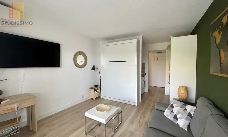 Studio 27m² La Grande-Motte - Terrasse, 1ère ligne mer - Photo 10