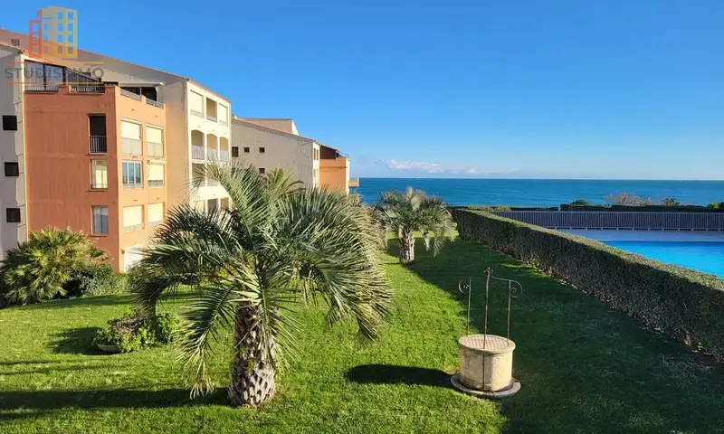 Studio 28m² Agde Cap d’Agde - Vue mer, piscine - Photo 1
