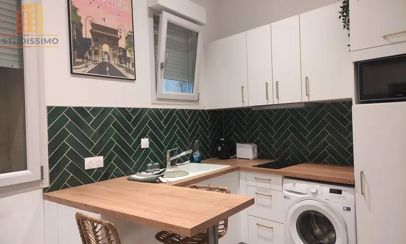 Studio meublé 25m² Montpellier centre - Meublé, lumineux - Photo 1