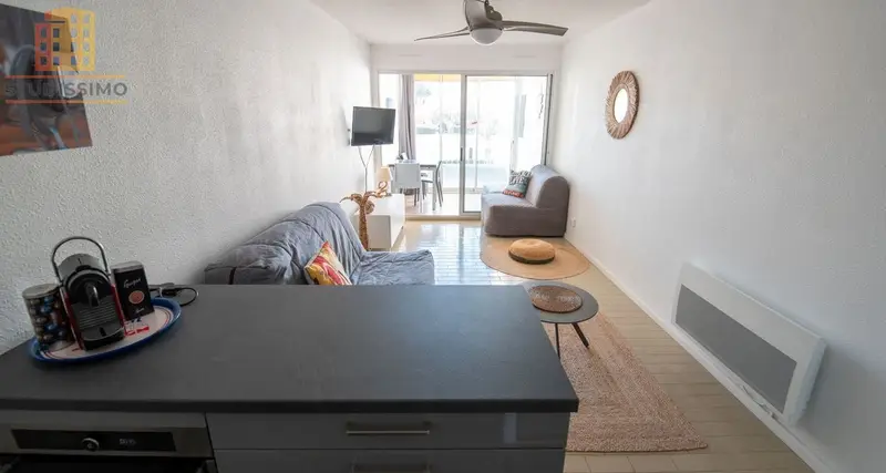 Studio 26m² La Grande-Motte - Lumineux, proche plage et parking - Photo 3