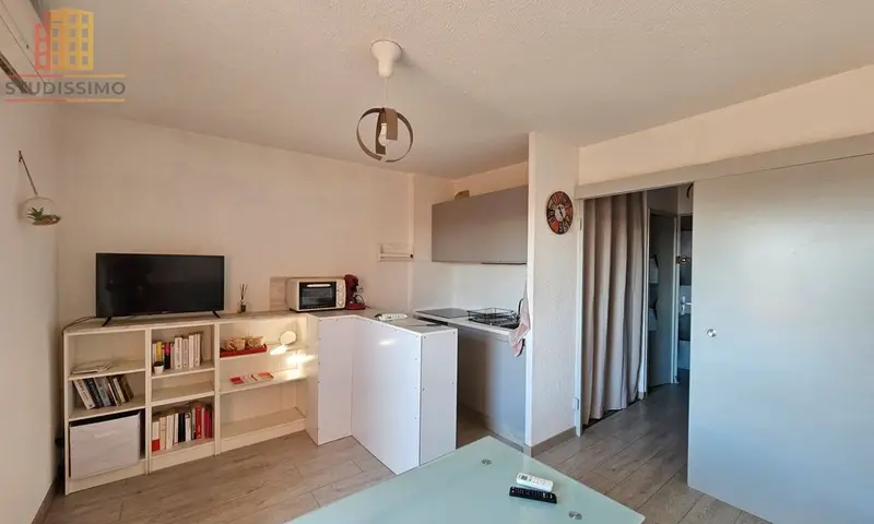 Studio 21m² Sète - Terrasse, parking privatif - Photo 7