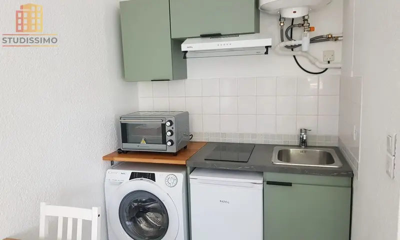 Studio 21m² Talence - Loué, meublé - Photo 2