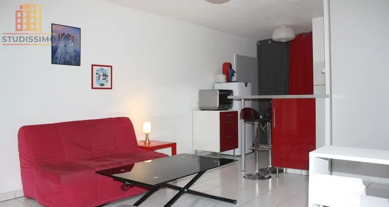 Studio 28m² Villenave-d'Ornon - Jardinet, meublé - Photo 1