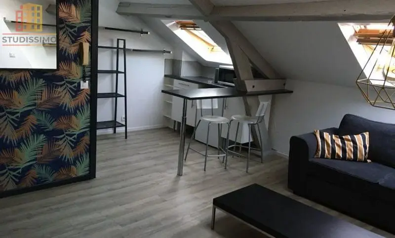 Studio 34m² Lille Saint-Michel - Dernier étage, lumineux - Photo 1