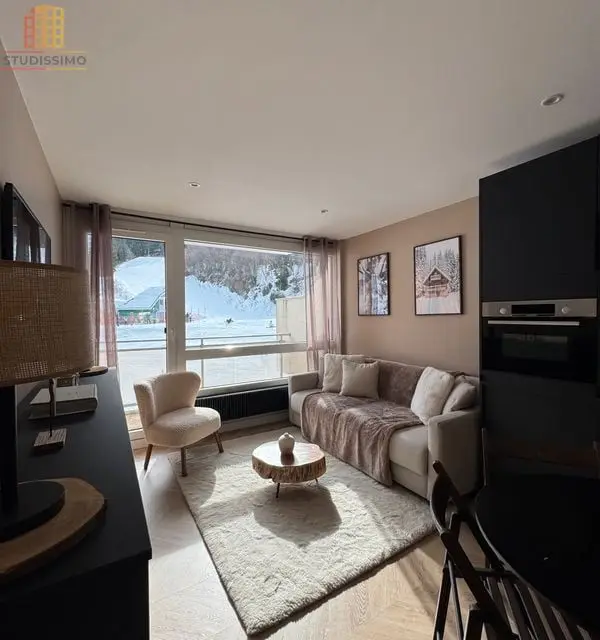 Studio 21m² Les Adrets 38190 - Front de piste - Photo 9