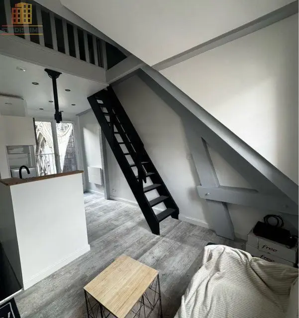 Studio 22m² Rouen centre - Duplex, lumineux - Photo 1