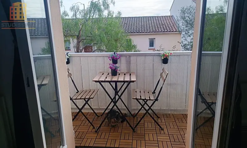 Studio 31m² Six-Fours-les-Plages centre - Lumineux, balcon - Photo 1