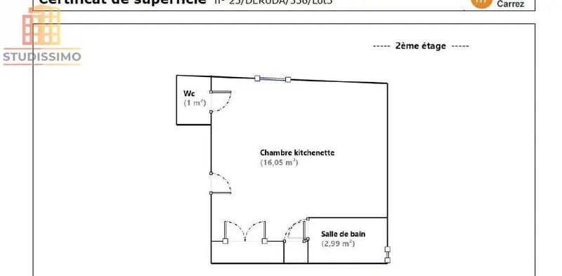 Studio 24m² Saint-Tropez centre - 1er étage - Photo 1
