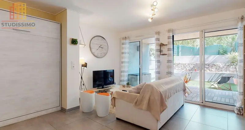 Studio 33m² Carqueiranne - Jardin et terrasse, proche plages - Photo 1