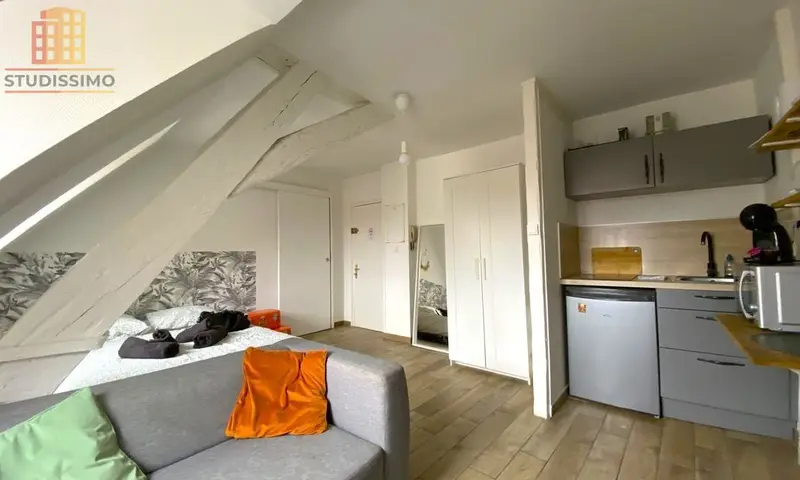 Studio 17m² Dijon centre - Étage élevé, lumineux - Photo 1