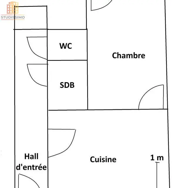 Studio 28m² Chambéry - Aucun caractère mentionné - Photo 5