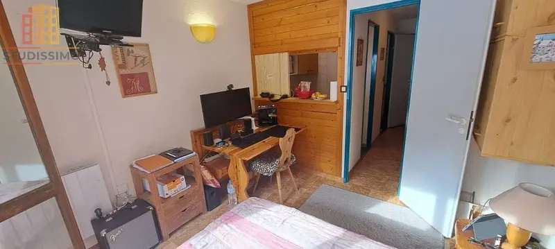 Studio 19m² Modane - Face aux remontées mécaniques - Photo 1
