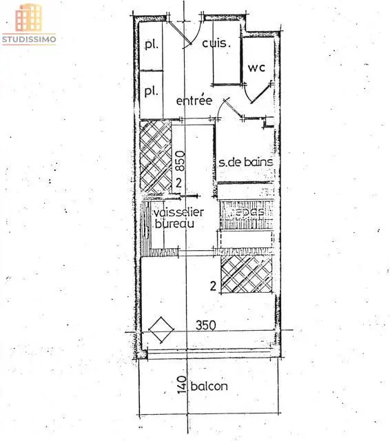 Studio 30m² Megève Mont d'Arbois - Photo 1