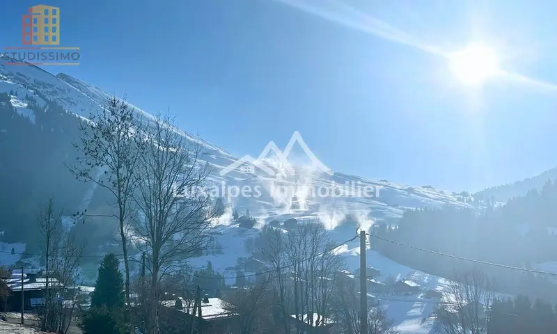 Studio 25m² La Clusaz - Lumineux, vue montagnes - Photo 1