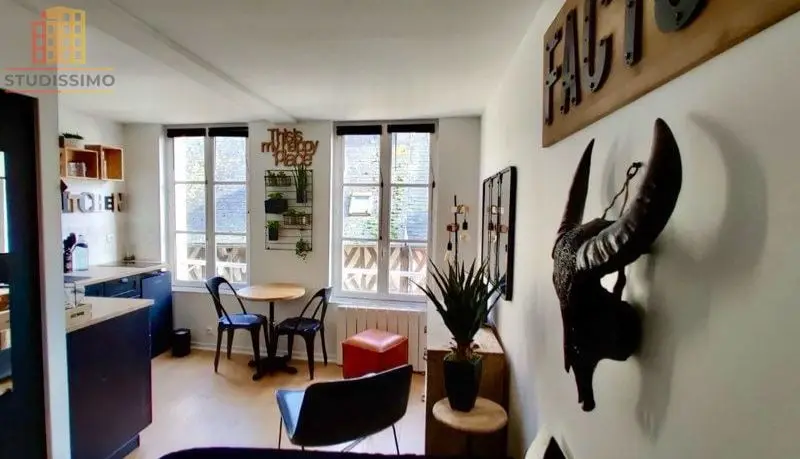 Studio 16m² Honfleur - Étage élevé, lumineux - Photo 2
