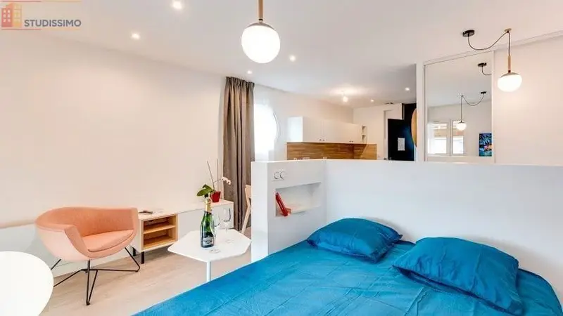Studio meublé 28m² Divonne-les-Bains - Meublé, 2e étage - Photo 1
