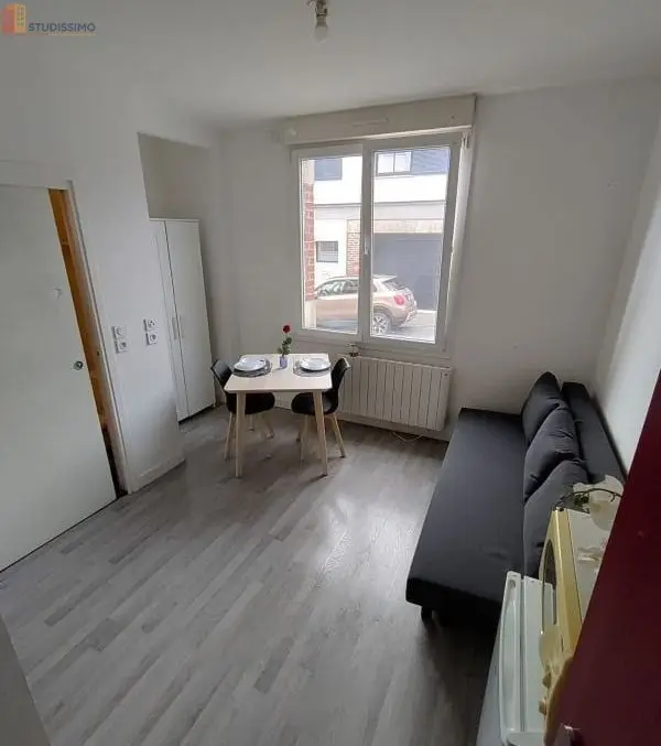 Studio meublé 14m² Saint-Quentin - Meublé, DPE D - Photo 4