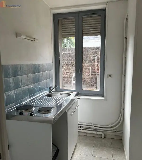 Studio meublé 27m² Saint-Quentin - Meublé, DPE D - Photo 3