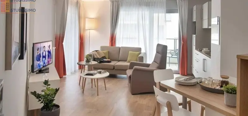 Studio meublé 38m² Saint-Quentin - Lumineux - Photo 1