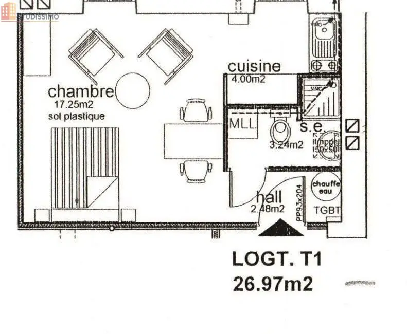 Studio 27m² Vichy 03200 - Photo 1