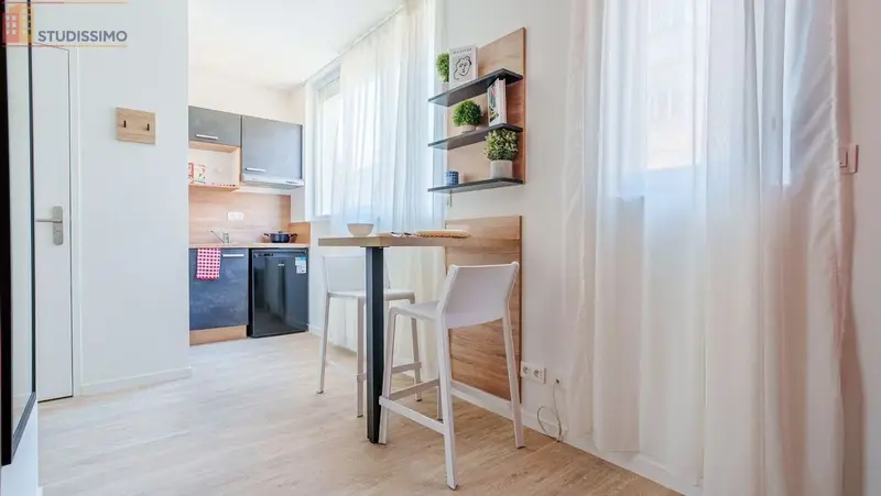 Studio meublé 18m² Vichy 03200 - Résidence sécurisée - Photo 2