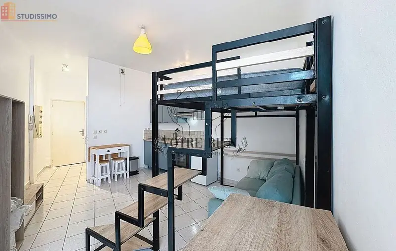 Studio meublé 24m² Manosque 04100 - Meublé, DPE C - Photo 3