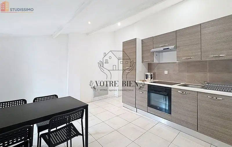 Studio meublé 26m² Manosque - Meublé, dernier étage - Photo 4