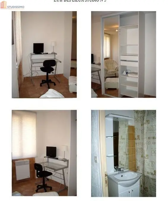 Studio meublé 28m² Sisteron - Lumineux, étage 2/4 - Photo 2
