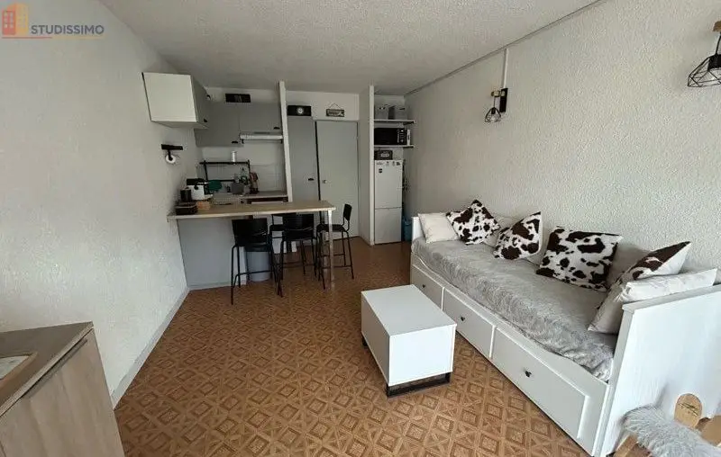 Studio 27m² Enchastrayes 04400 - Meublé, centre-ville - Photo 1
