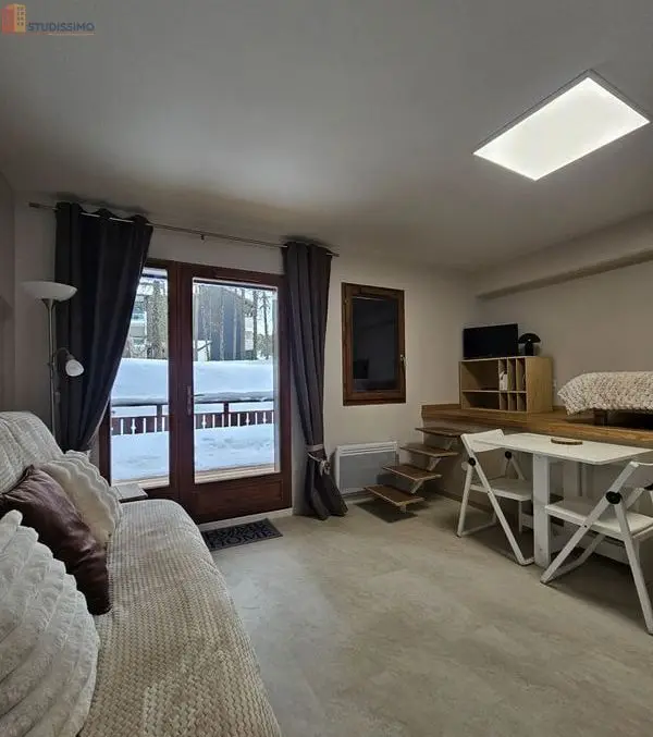 Studio meublé 19m² Dévoluy - Meublé, 1 pièce - Photo 3