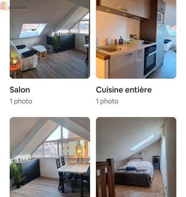 Studio meublé 20m² Gap centre-ville - Lumineux, 3e étage - Photo 1
