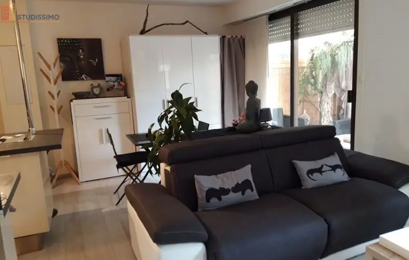 Studio meublé 28m² Cannes 06400 - Terrasse, parking - Photo 8