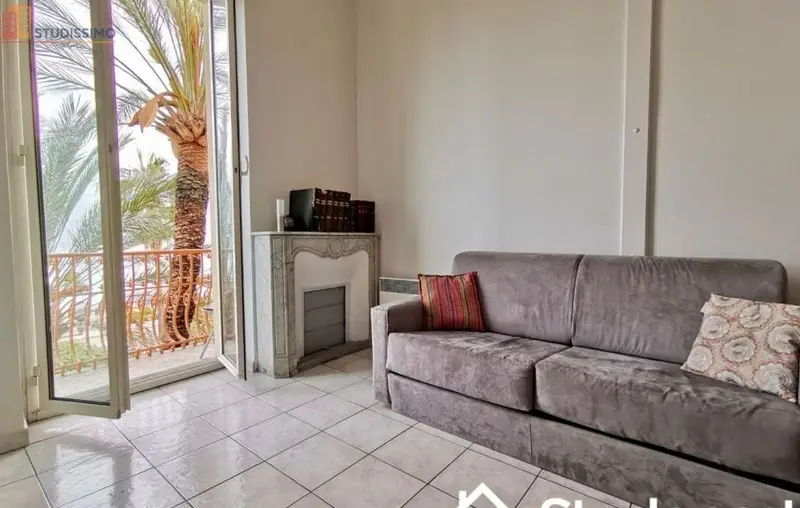 Studio meublé 10m² Nice 06200 - Meublé, lumineux - Photo 1