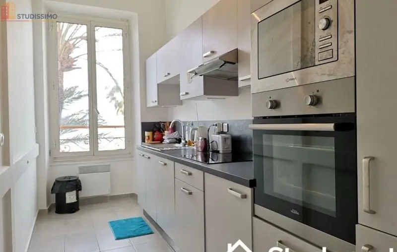 Studio meublé 10m² Nice 06200 - Meublé, lumineux - Photo 2