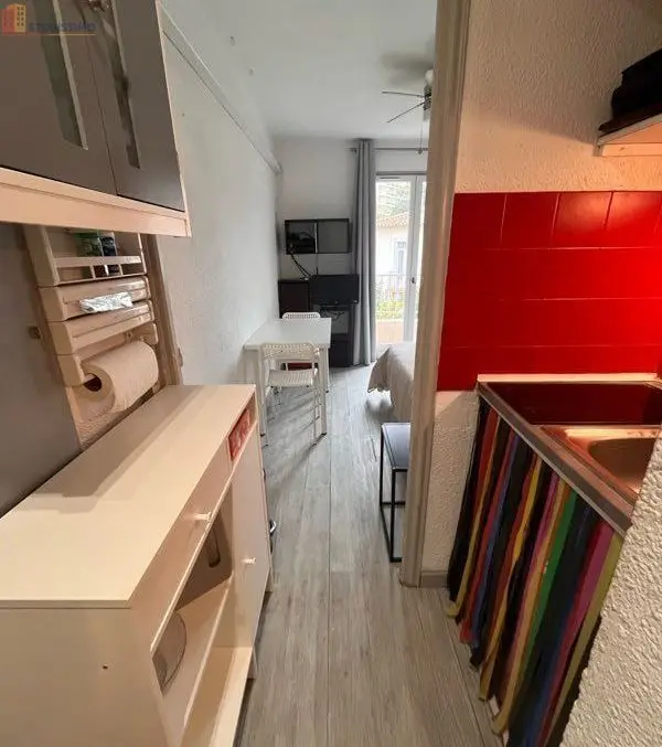 Studio meublé 15m² Nice 06200 - Meublé, DPE D - Photo 1