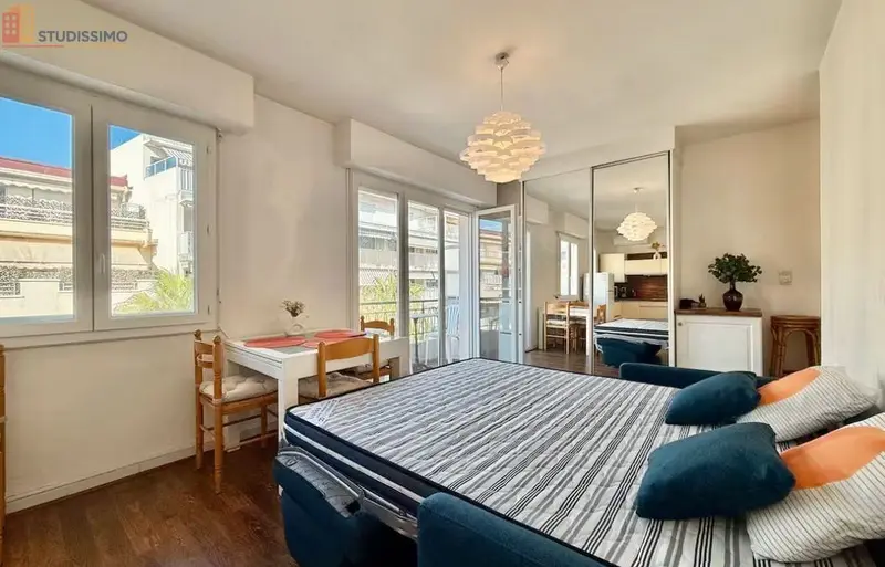 Studio meublé 28m² Antibes Juan-les-Pins - Proche plage et gare - Photo 1
