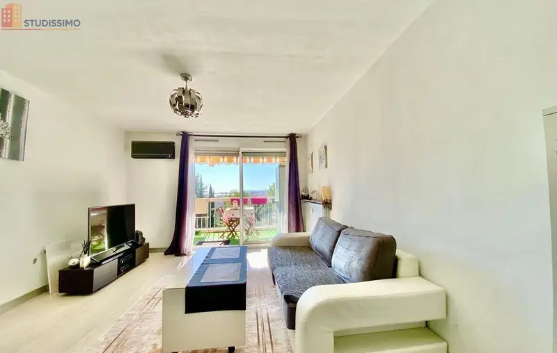Studio meublé 32m² Nice 06200 - Meublé, DPE D - Photo 5