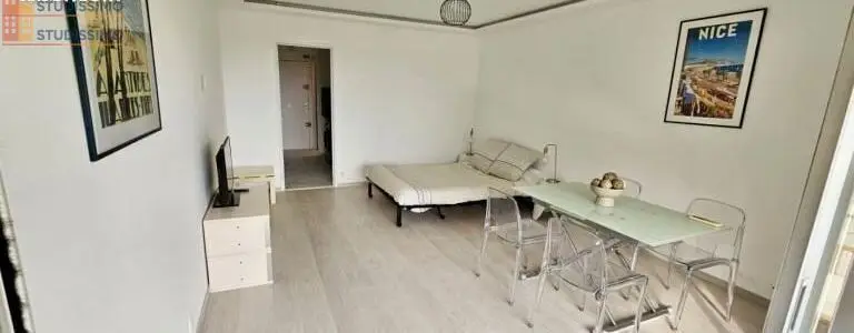 Studio meublé 32m² Nice 06200 - Meublé, DPE D - Photo 6