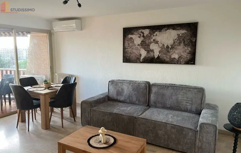 Studio meublé 33m² Cagnes-sur-Mer - Bord de mer, lumineux - Photo 1