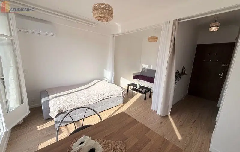 Studio meublé 28m² Nice 06100 - Étage élevé, meublé - Photo 2