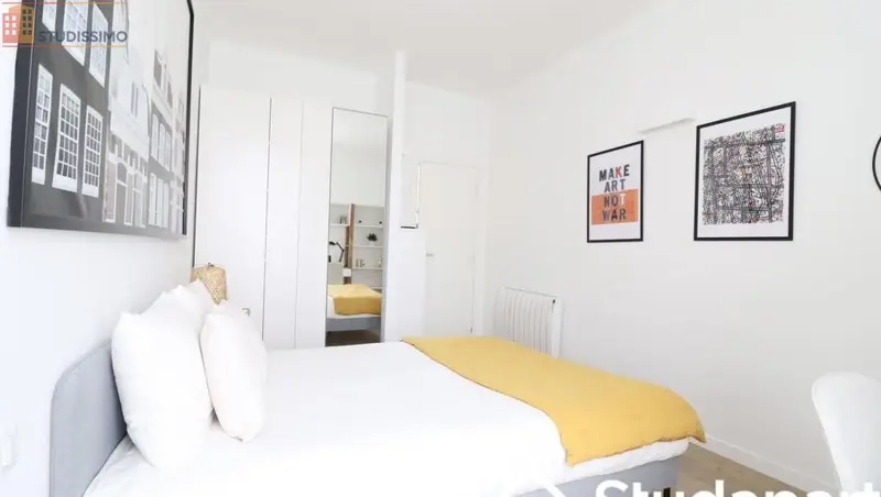 Studio meublé 10m² Nice 06300 - Lumineux, étage élevé - Photo 4
