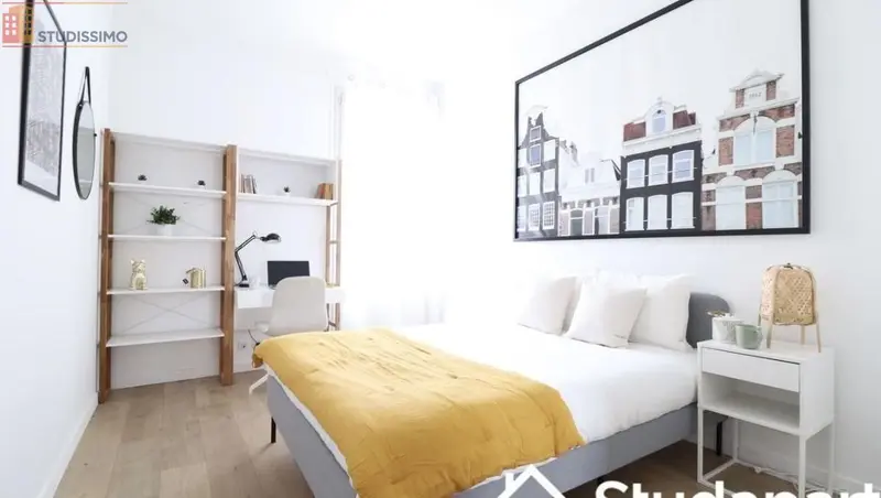 Studio meublé 10m² Nice 06300 - Lumineux, étage élevé - Photo 1